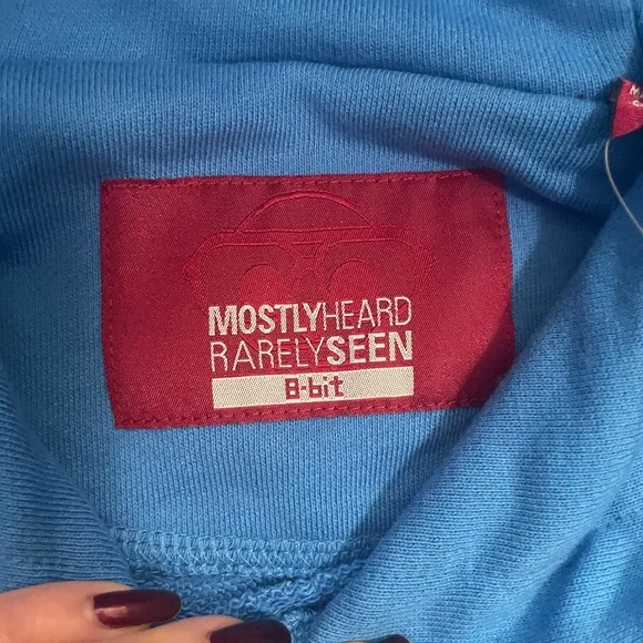 Mostly Heard Rarely Seen 8-Bit Prims Air Hoodie Size M NWT - Picture 3 of 8